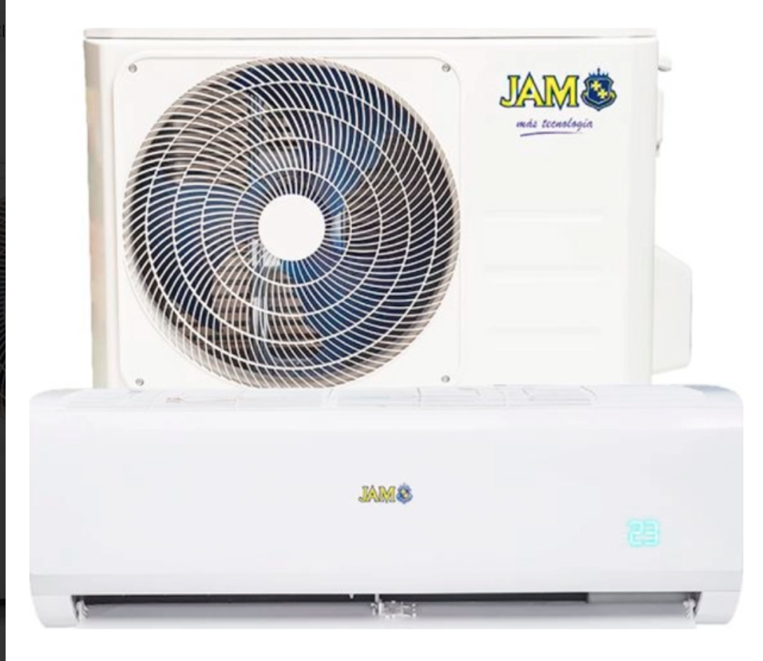 Imagen de AIRE ACONDICIONADO JAM SPLIT 18.000BTU F/C JF-18CHRN1 R410A ECO + KIT DE INS