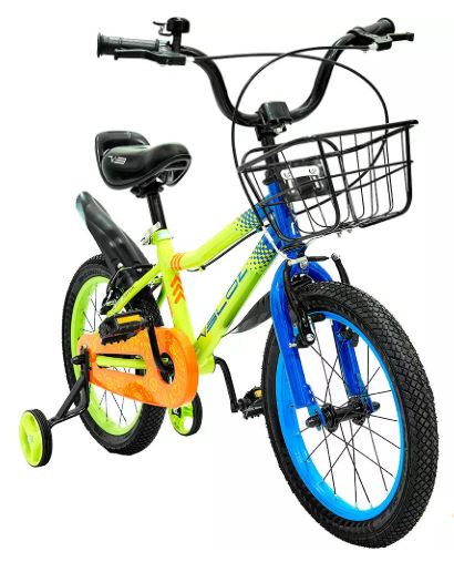 Imagen de BICICLETA VELOZ ARO 16 SPEEDY VERDE/AZUL