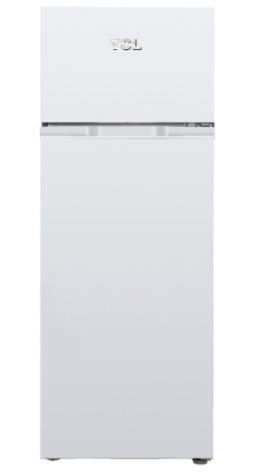 Imagen de HELADERA TCL, 300 L, FRÍO HUMEDO, 2 PUERTAS, INOX (ASH GRAY) -